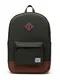 Herschel Rucksack dunkelgrün / chamois