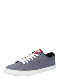 Sneaker marine / weiß / feuerrot