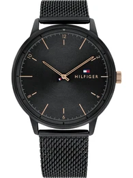 Uhr schwarz / gold