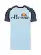 ELLESSE Majica  mornarska / dimno modra / oranžna / rdeča