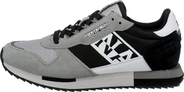 Sneaker grau / schwarz / wei