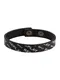 REPLAY Armband schwarz / weiß
