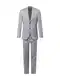JACK & JONES Anzug 'Franco' hellgrau