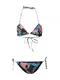 RIP CURL Bikiny ''''STILL IN PARADISE''''  zelená / černá / červená / modrá