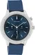 OOZOO Uhr violettblau / silber