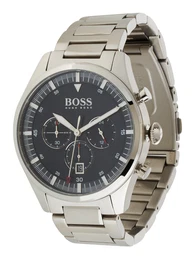 Uhr 'Pioneer' pastellblau / silber