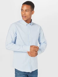 LINDBERGH Businesshemd Oxford-Hemd hellblau