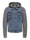 Only & Sons Prehodna jakna  pegasto siva / moder denim