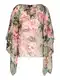 monari Bluza  zelena / roza / bela