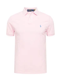 Poloshirt himmelblau / rosa