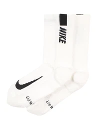 Sportsocken 'Multiplier' schwarz / wei