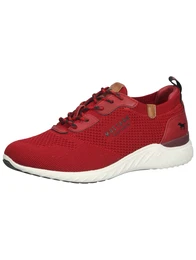 Sneaker braun / rot / schwarz
