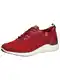MUSTANG Sneaker braun / rot / schwarz