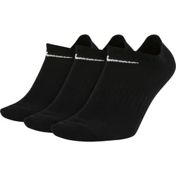 NIKE Sportsocken Everyday LW No-Show 3er Pack schwarz/weiß