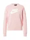 Nike Sportswear Majica  rosé / bela