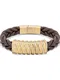 POLICE Armband braun / gold