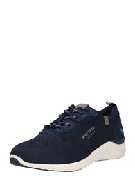 Sneaker dunkelblau / greige
