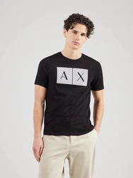 ARMANI EXCHANGE T-Shirt '8NZTCK' schwarz/weiß