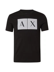 ARMANI EXCHANGE T-Shirt '8NZTCK' schwarz/weiß