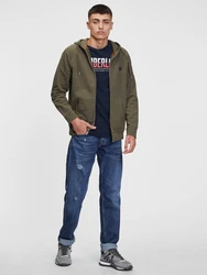 TIMBERLAND Sweatjacke dunkelgrün