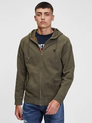 TIMBERLAND Sweatjacke dunkelgrün