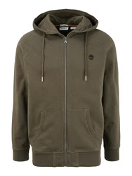 TIMBERLAND Sweatjacke dunkelgrün