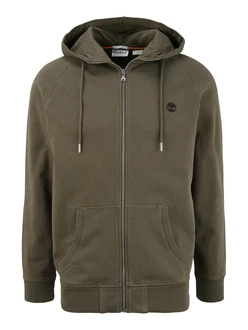 TIMBERLAND Sweatjacke dunkelgrün