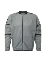 Sportjacke grau / schwarz
