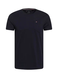 T-Shirt nachtblau / weiß / rot