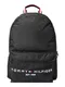 TOMMY HILFIGER Nahrbtnik  temno modra / ognjeno rdea / rna / bela