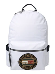Rucksack weiß / gold / schwarz / rot