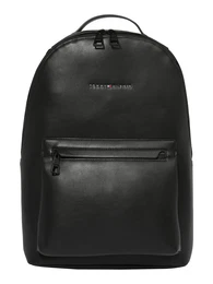 Rucksack schwarz / feuerrot / navy / weiß