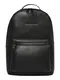 TOMMY HILFIGER Rucksack schwarz / feuerrot / navy / weiß