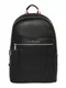 TOMMY HILFIGER Rucksack schwarz / rot / weiß
