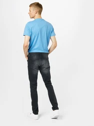Blend Slim-fit Jeans Jet (1-tlg) Jet black denim