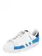 ADIDAS ORIGINALS Nizke superge ''''SUPERSTAR''''  bela / črna / nebeško modra