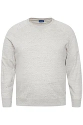 Blend Sweatshirt BHALTON Crew Neck graumeliert