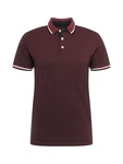 Jack & Jones Poloshirt JJEPAULOS POLO SS NOOS bordeaux/wei