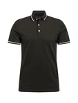 Jack & Jones Poloshirt JJEPAULOS POLO SS NOOS dunkelgrau/weiß