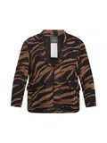 Animal Print Plus Size Coats image