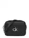 Calvin Klein Torba za čez ramo  siva / črna