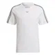 ADIDAS ORIGINALS T-Shirt weiß / grau