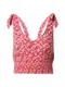 HOLLISTER Top  rdeča / bela