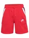 Nike Sportswear Shorts rot / weiß / schwarz