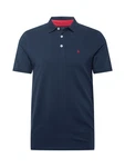 Jack & Jones Poloshirt JJEPAULOS POLO SS NOOS navy / rot