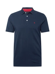 Jack & Jones Poloshirt JJEPAULOS POLO SS NOOS navy / rot