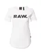 G-Star RAW Tričko  černá / bílá
