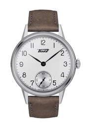 Uhr schlammfarben / silber