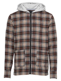Night Addict Jacke 'VERT' hellbraun / dunkelbraun / graumeliert / schwarz