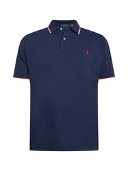 Polo Ralph Lauren Big & Tall Shirt 'SSKCCMSLMM1' navy/rot/weiß